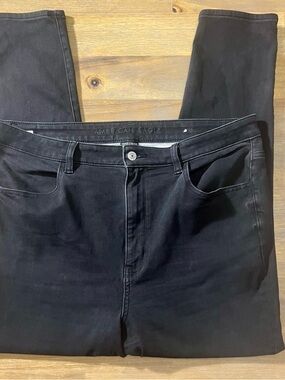 American Eagle Women’s Super Stretch Jeans Highest Rise Jegging Size 18 Black